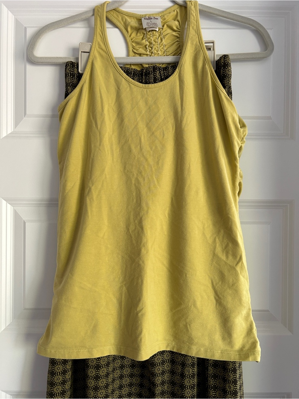 Matilda Jane Rouched Tank Top SZ L